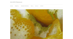 Desktop Screenshot of dorothe-depeauw.net